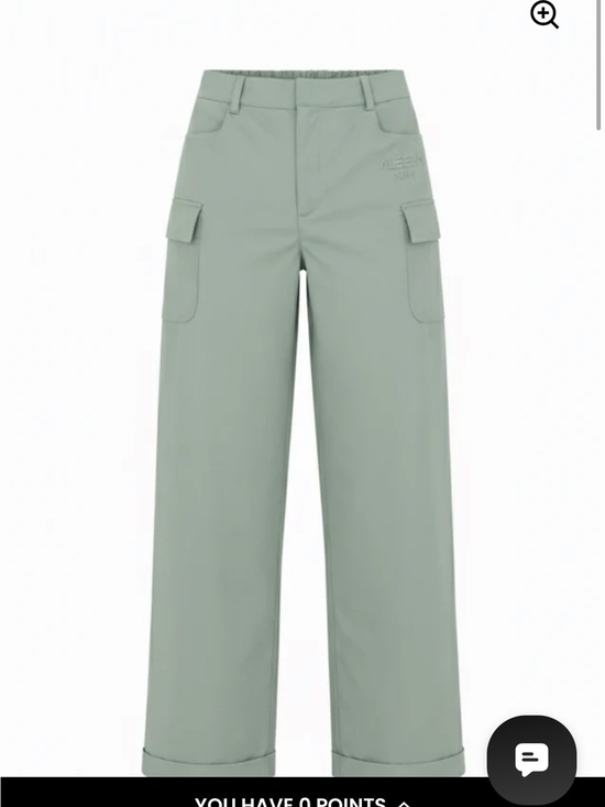 Aleeza Paris Other - Aleeza Paris sage green Urban pants 28” inseam- sold for $149